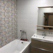 Пример ванной после ремонта в оренбурге
